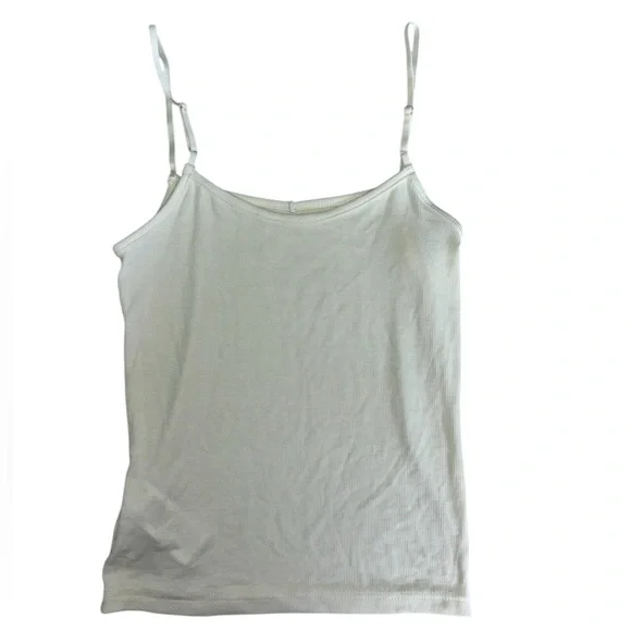 White Fitted Tank Top - Picture 3 of 6